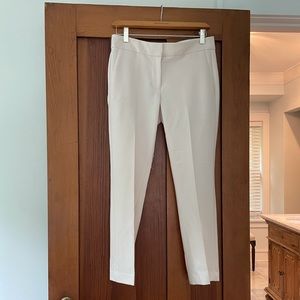 J. Crew Campbell pant cream size 0 NWT